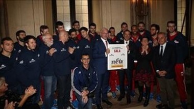 Volley: Superlega, la Revivre presentata in Comune con il Sindaco Sala