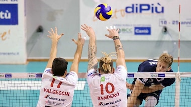 Volley: A2 Maschile Girone Blu, a Cantù Civita Castellana la spunta al quinto