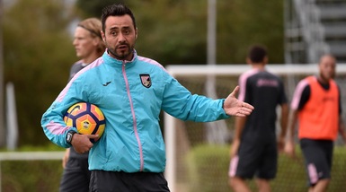 Serie A Palermo, per De Zerbi è emergenza contro la Roma