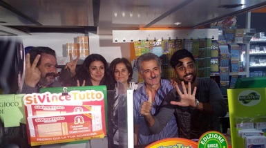 Superenalotto: vinto il jackpot da 163 milioni di euro in Calabria
