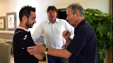 Palermo: De Zerbi controllato a vista, Zamparini supervisiona l'allenamento