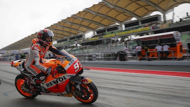 MotoGp Malesia: ultime libere a Marquez, Rossi è ottavo