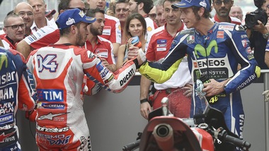 MotoGp Malesia: vince Dovizioso, Rossi secondo