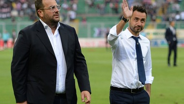 Serie A Palermo, Faggiano: «Seguiamo tutti De Zerbi»