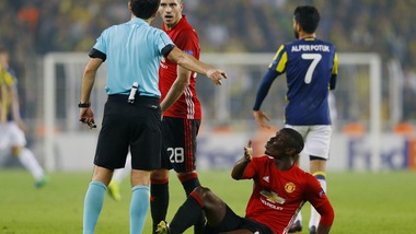 Europa League Manchester United, Pogba ko: infortunio muscolare contro il Fenerbahce