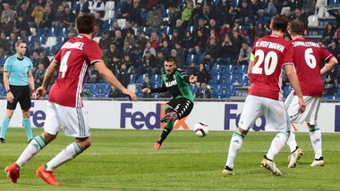 Europa League, Sassuolo-Rapid Vienna 2-2: due punti buttati per Di Francesco