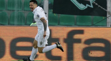 Serie A, Palermo-Milan 1-2: Lapadula, un tacco da 3 punti
