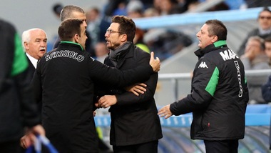 Serie A, Di Francesco: «Chiedo rispetto per il Sassuolo»