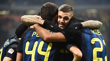 Serie A, Inter-Crotone 3-0: Perisic e Icardi, lampi nella contestazione