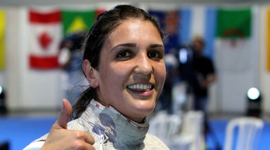 Scherma: Errigo per la prima volta con la sciabola