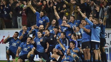 Rugby: storica vittoria Italia, 20-18 al Sudafrica