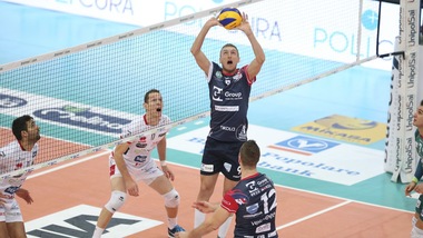 Volley: Superlega, Civitanova allunga, Trento perde un punto con Monza