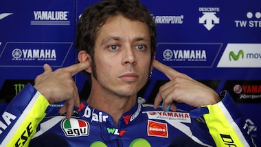 MotoGp Yamaha, Valentino Rossi: «Sono stato un po' sfortunato»