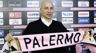 Palermo, presentato Corini: il tecnico sostituisce De Zerbi