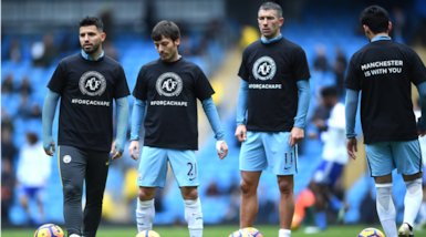 Tragedia Chapecoense, la dedica del Manchester City