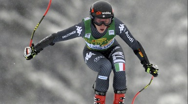 Sci, Goggia terza in SuperG a Lake Louis