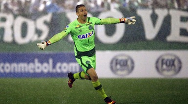 Chapecoense: il portiere Danilo nominato Giocatore dell'Anno