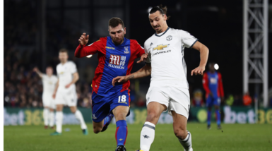 Crystal Palace-Manchester United (1-2): Pogba e Ibrahimovic regalano i tre punti a Mourinho