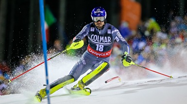 Slalom, Kristoffersen guida la prima manche a Madonna di Campiglio