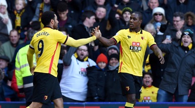 Watford-Crystal Palace 1-1, un punto per Mazzarri