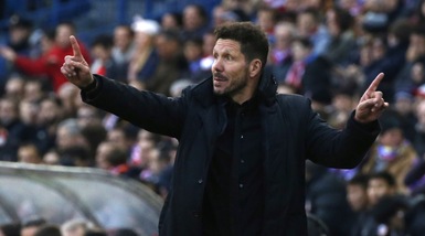Simeone a Valdano: «L'Inter? Invenzioni. Il mio posto è all'Atletico Madrid»