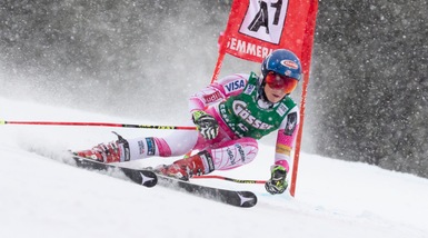 Shiffrin, un bis in formato gigante