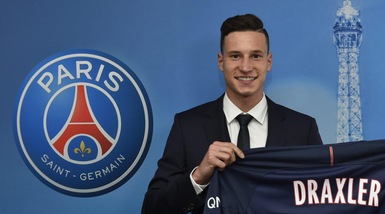 Psg, ufficiale l'arrivo di Draxler dal Wolfsburg