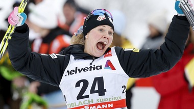 Tour de ski, Jessica Diggins fa il bis a Dobbiaco