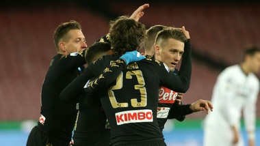 Coppa Italia, il Napoli passa ai quarti: 3-1 allo Spezia
