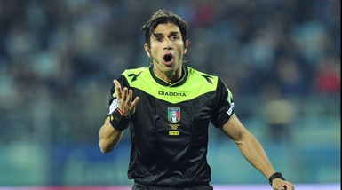 Coppa Italia, Roma-Sampdoria va a Calvarese. Damato per Lazio-Genoa