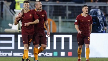 Coppa Italia, il tabellino di Roma-Sampdoria 4-0