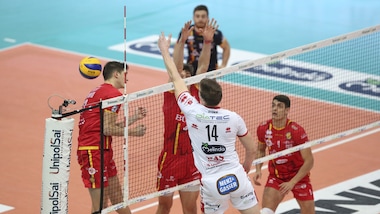 Volley: Superlega, Trento batte Ravenna e aggancia il secondo posto