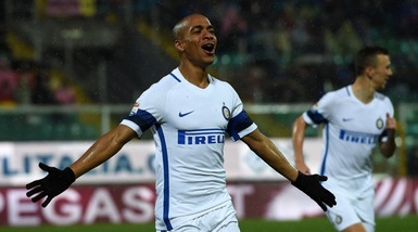 Serie A, Palermo-Inter 0-1: la decide Joao Mario in acrobazia