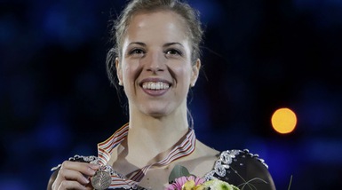 Pattinaggio: Carolina Kostner è tornata, bronzo agli Europei
