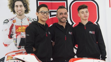 Moto3, Arbolino: «Portare il nome di Marco è molto emozionante»