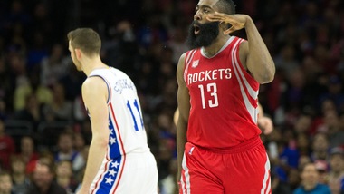 Harden leggendario: seconda tripla doppia con 50 punti