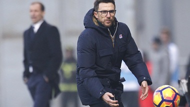 Serie A Sassuolo, Di Francesco: «Non c'è stata partita con la Juventus»