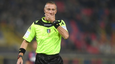 Coppa Italia, gli arbitri del terzo turno: Cagliari-Palermo a Valeri