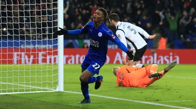 Il Leicester avanza in Fa Cup: Derby County ko 3-1 ai supplementari