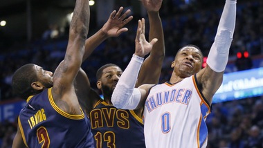 Westbrook meglio di James, Cavs ko con i Thunder