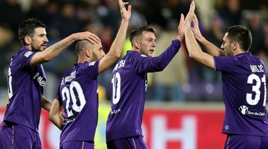 Serie A, Fiorentina-Udinese 3-0: super Bernardeschi, agganciato il Milan