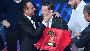 Sanremo, che trionfo per Gabbani: Mannoia seconda