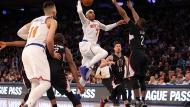 Anthony sorprende gli Spurs, Knicks vincenti