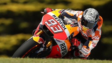 MotoGp: test Phillip Island, Marquez precede Rossi