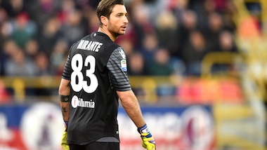 Serie A Bologna, Mirante torna ad allenarsi in gruppo