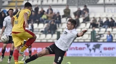 Pro Vercelli-Benevento 0-1: gol di Ceravolo