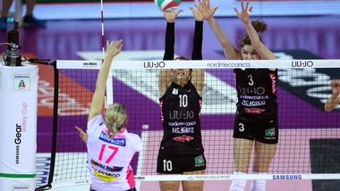 Volley: A1 Femminile, per Modena tie break vincente