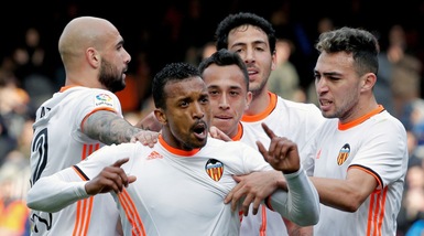 Liga: Valencia torna a vincere con Zaza gol, Celta ok