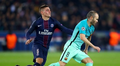 Iniesta incorona Verratti: «Lui il mio erede»