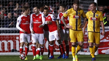 Sutton-Arsenal 0-2, finisce la favola: ai quarti va Wenger